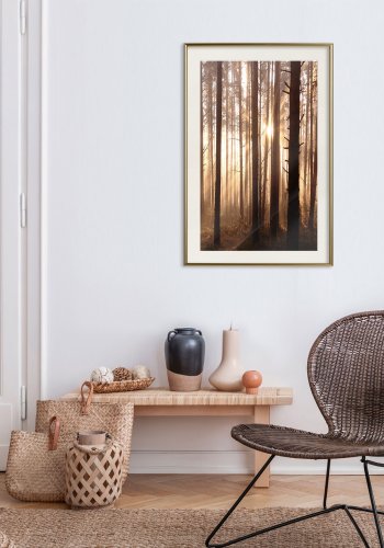 ARTGEIST Plakat med ramme - Morning in the Forest