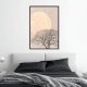 ARTGEIST Plakat med ramme - Tree in the Morning
