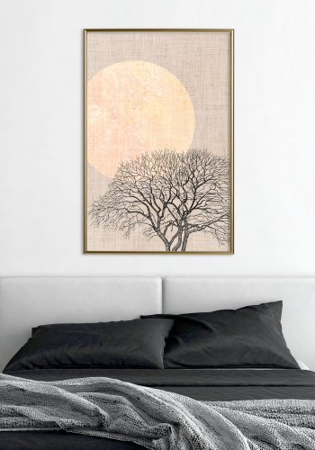 ARTGEIST Plakat med ramme - Tree in the Morning