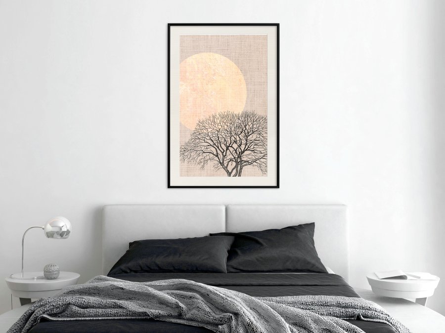 ARTGEIST Plakat med ramme - Tree in the Morning