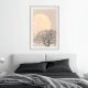 ARTGEIST Plakat med ramme - Tree in the Morning