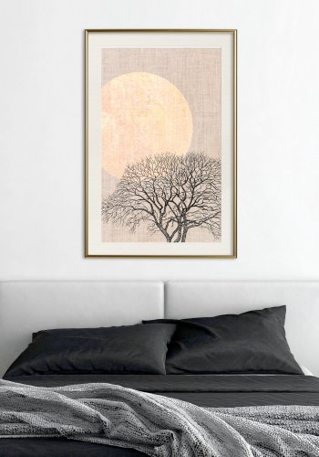 ARTGEIST Plakat med ramme - Tree in the Morning