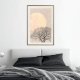 ARTGEIST Plakat med ramme - Tree in the Morning