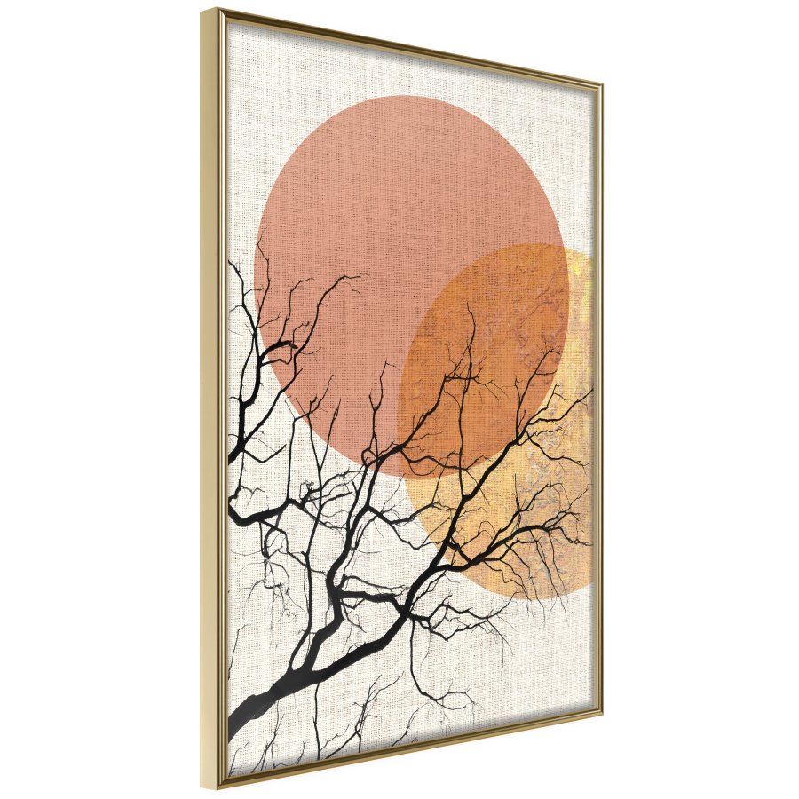 ARTGEIST Plakat med ramme - Gloomy Tree