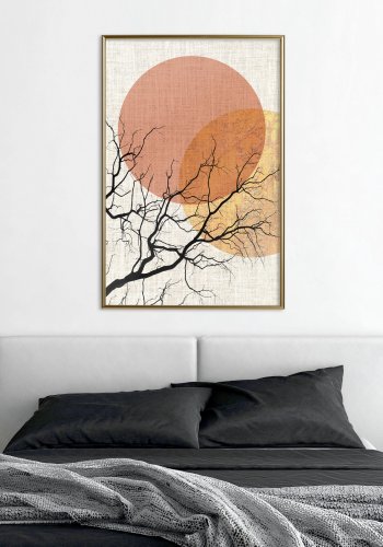 ARTGEIST Plakat med ramme - Gloomy Tree