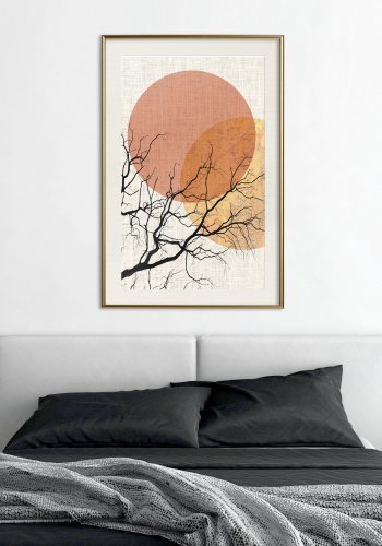 ARTGEIST Plakat med ramme - Gloomy Tree