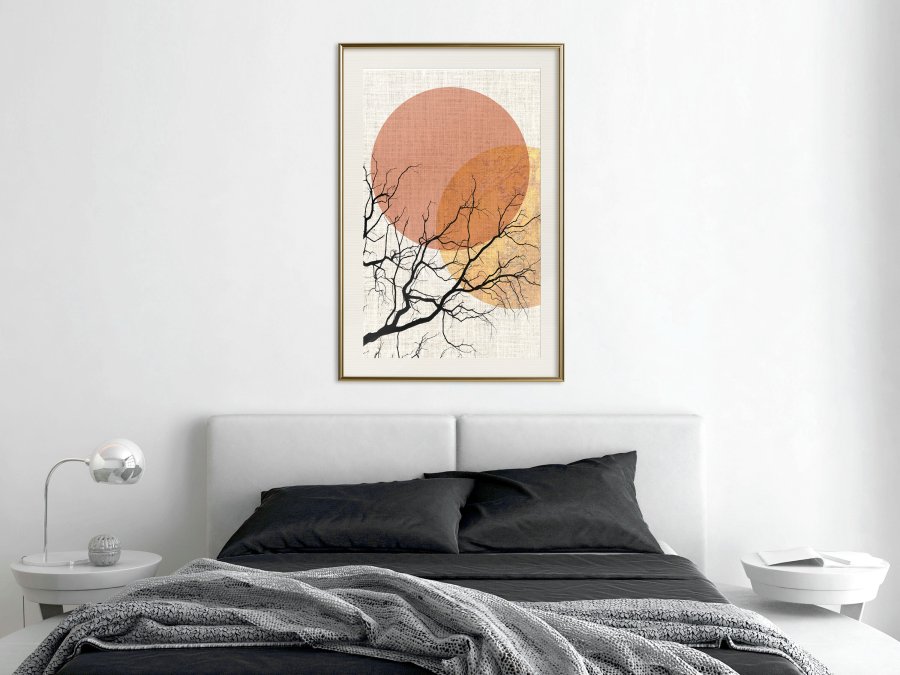 ARTGEIST Plakat med ramme - Gloomy Tree
