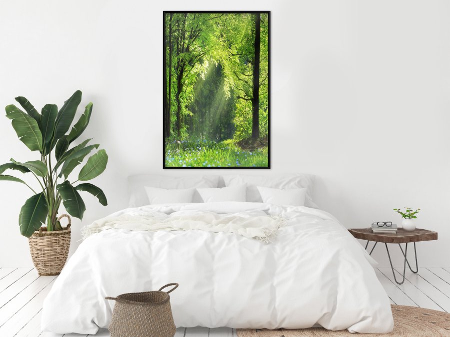 ARTGEIST Plakat med ramme - Forest Path