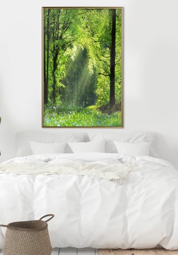 ARTGEIST Plakat med ramme - Forest Path