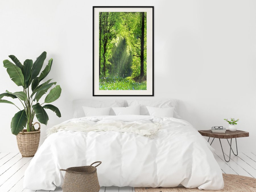 ARTGEIST Plakat med ramme - Forest Path