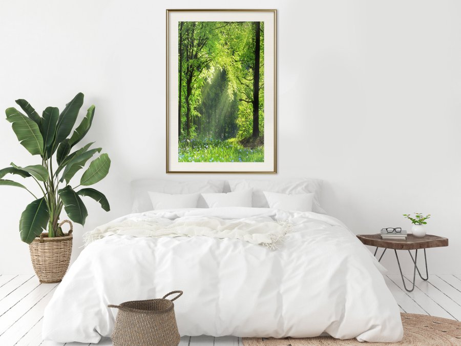 ARTGEIST Plakat med ramme - Forest Path