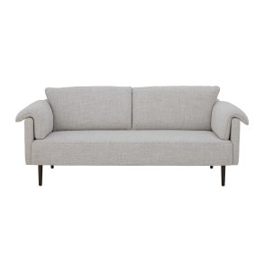 BLOOMINGVILLE Chesham sofa - hvid polyester og eg