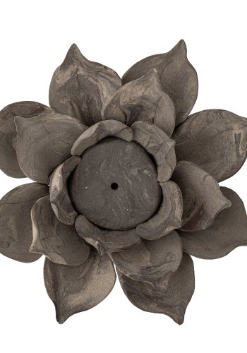 CREATIVE COLLECTION Eira Fyrfadsstage, Brun, Stentj