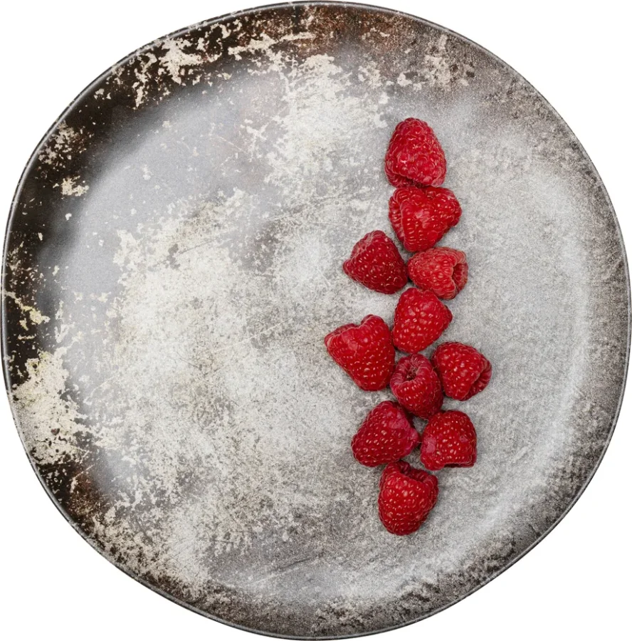 KARE DESIGN Savanne desserttallerken, organisk - brun/gr mat keramik (20)