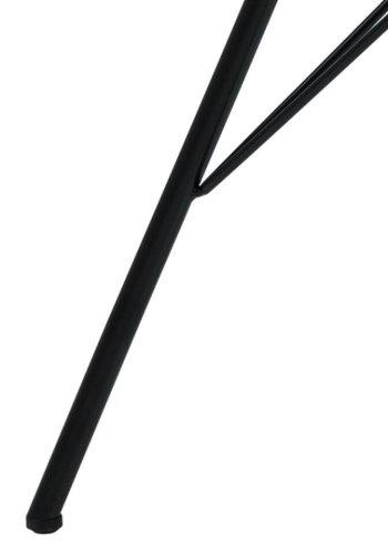 ACT NORDIC Eris spisebordsstol - gul stof og sort metal