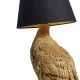 KARE DESIGN Animal Duck bordlampe - sort bomuld og guld polyresin
