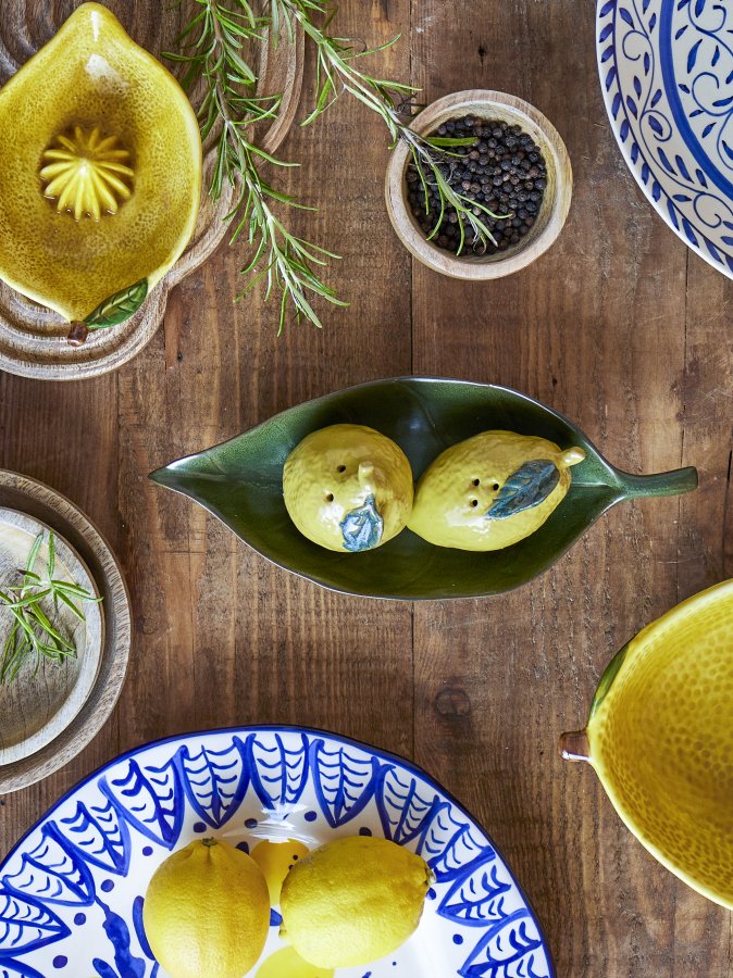 CREATIVE COLLECTION Limone Salt & Peberst, Gul, Stentj