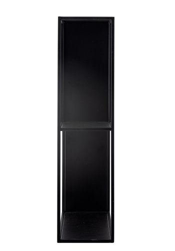 BLOOMINGVILLE Mack vghylde, kvadratisk - sort metal (71x71)