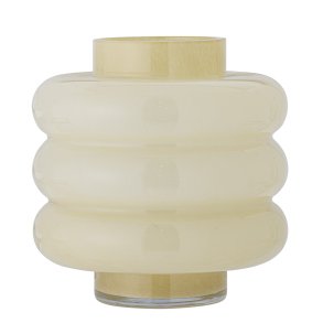 BLOOMINGVILLE Sahara Vase, Gul, Glas