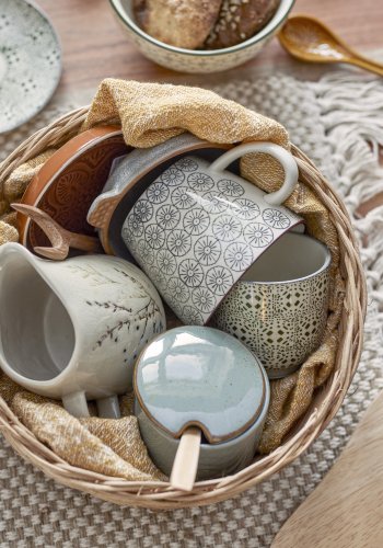 BLOOMINGVILLE Pixie Krukke m/Lg & Ske, Grn, Stentj