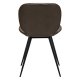 DANFORM Cloud spisebordsstol - Major brun kunstlder og sort stl