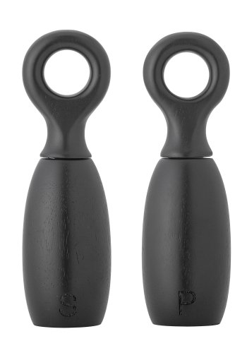 BLOOMINGVILLE Martim Salt & Peberkvrn, Sort, Gummitr