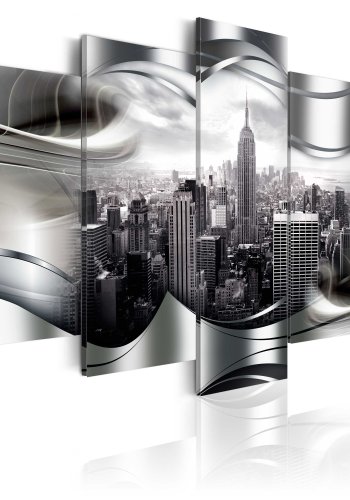 ARTGEIST billede, 5-delt - Platinum New York - Flere strrelser