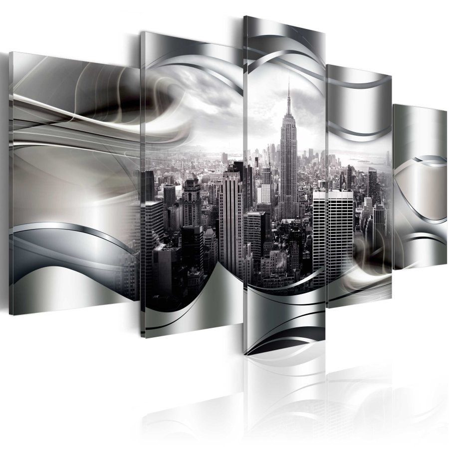 ARTGEIST billede, 5-delt - Platinum New York - Flere strrelser