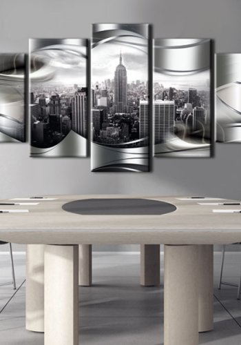 ARTGEIST billede, 5-delt - Platinum New York - Flere strrelser