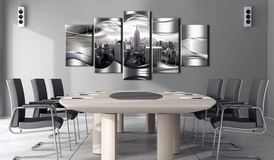 ARTGEIST billede, 5-delt - Platinum New York - Flere strrelser