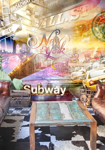 ARTGEIST fototapet - Colorsof  NYC, farverige New York (flere strrelser)