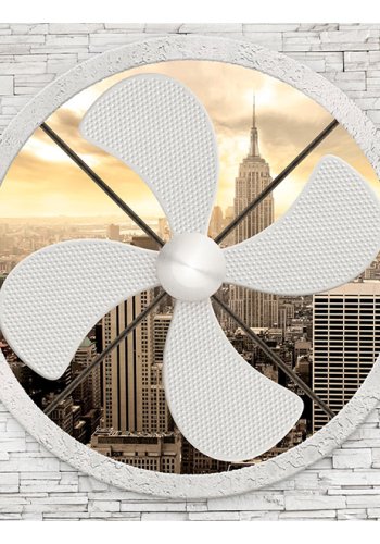 ARTGEIST fototapet - New York Waft, New York gennem ventilator (flere strrelser)