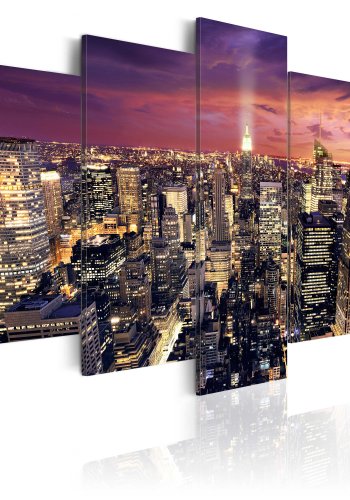 ARTGEIST billede, 5-delt - Night light - Flere strrelser