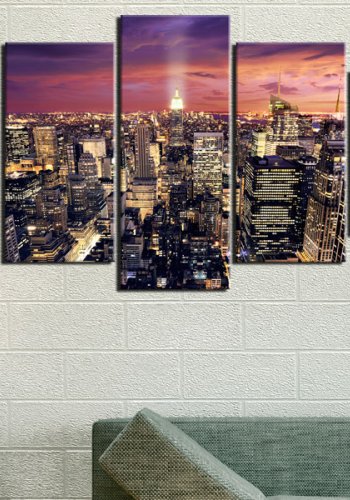 ARTGEIST billede, 5-delt - Night light - Flere strrelser