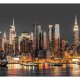 ARTGEIST fototapet - NYC: Twilight, New York om natten (flere strrelser)