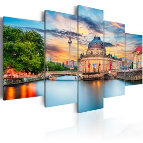 ARTGEIST billede, 5-delt - Museum Island, Berlin - Flere Strrelser
