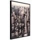 ARTGEIST Plakat med ramme - New York from a Bird's Eye View