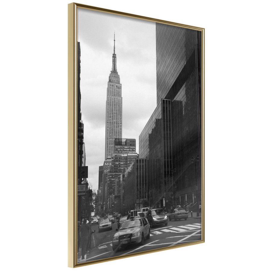 ARTGEIST Plakat med ramme - Empire State Building