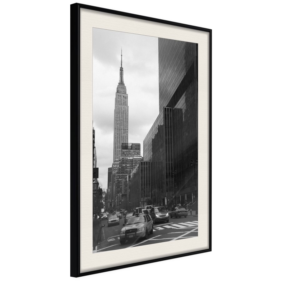 ARTGEIST Plakat med ramme - Empire State Building