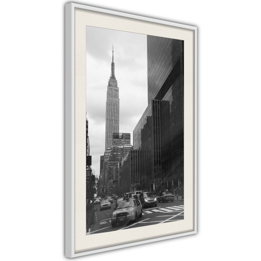 ARTGEIST Plakat med ramme - Empire State Building