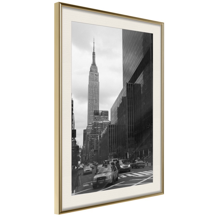 ARTGEIST Plakat med ramme - Empire State Building
