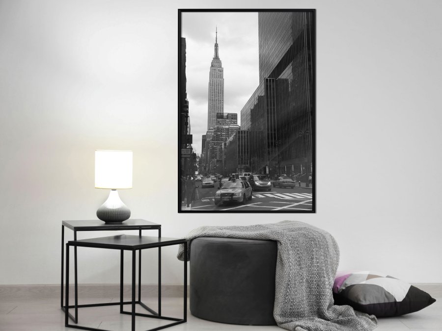 ARTGEIST Plakat med ramme - Empire State Building