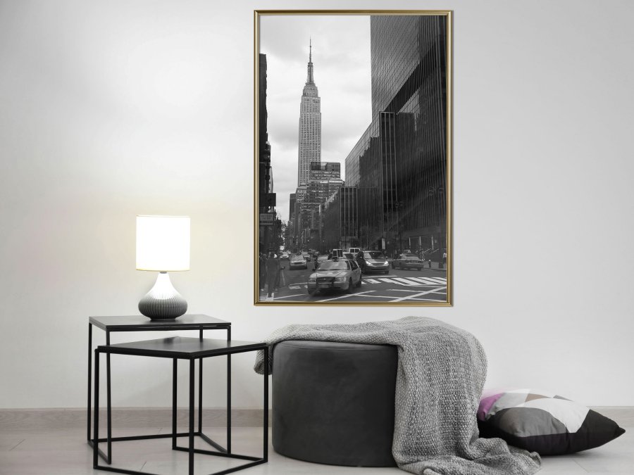 ARTGEIST Plakat med ramme - Empire State Building