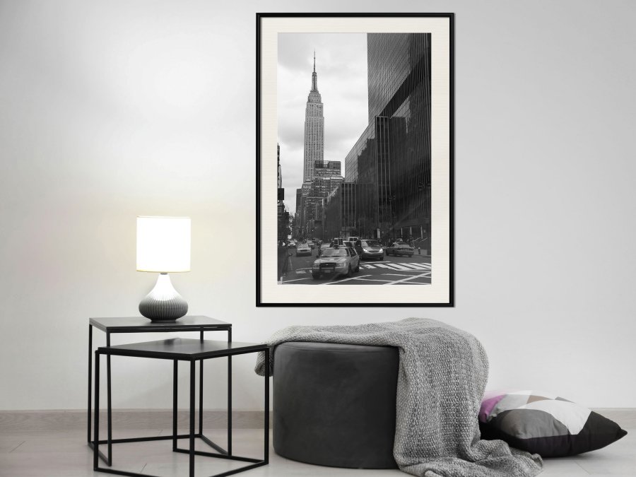 ARTGEIST Plakat med ramme - Empire State Building