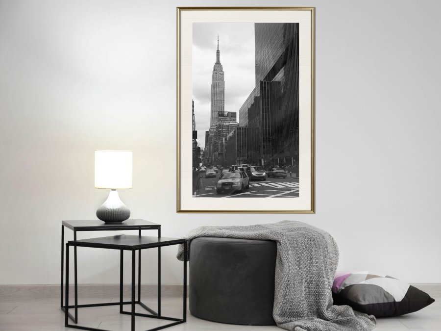 ARTGEIST Plakat med ramme - Empire State Building