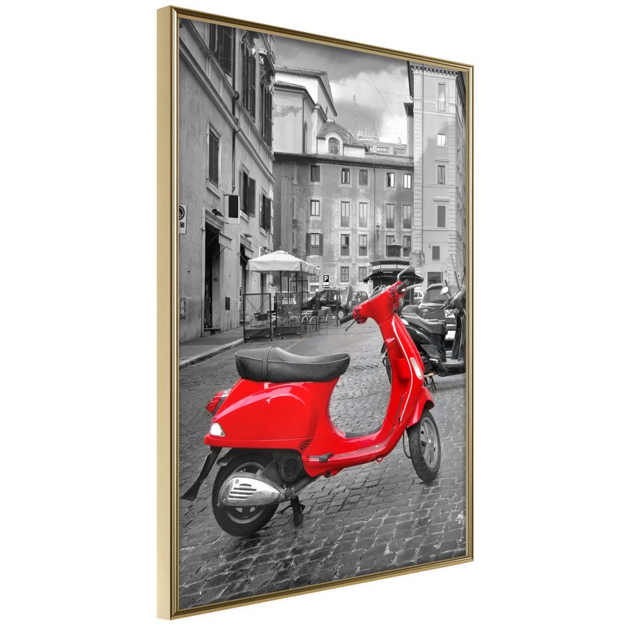 ARTGEIST Plakat med ramme - The Most Beautiful Scooter