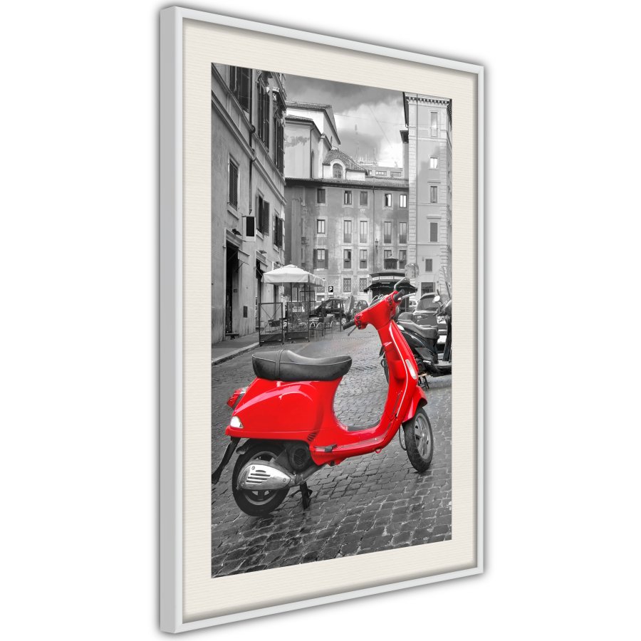 ARTGEIST Plakat med ramme - The Most Beautiful Scooter