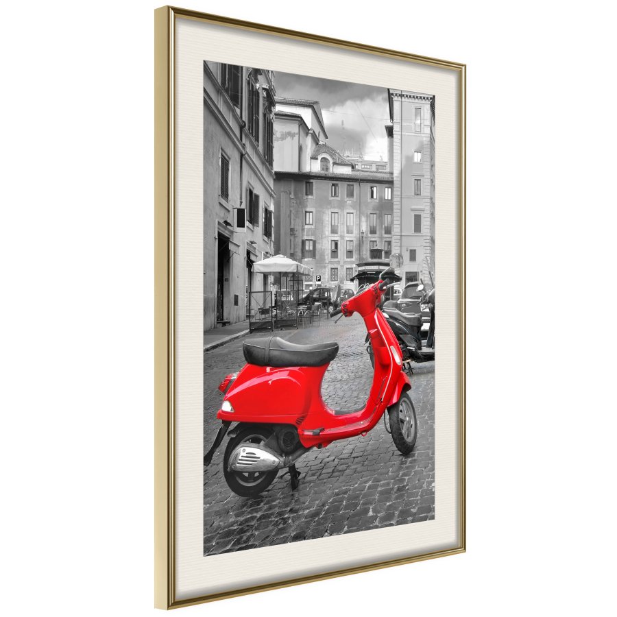 ARTGEIST Plakat med ramme - The Most Beautiful Scooter