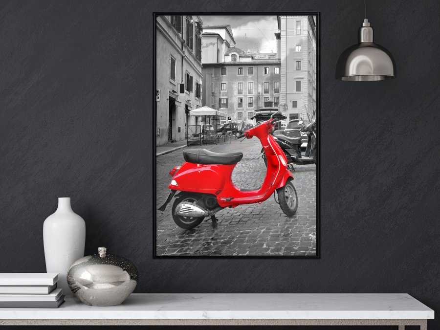 ARTGEIST Plakat med ramme - The Most Beautiful Scooter