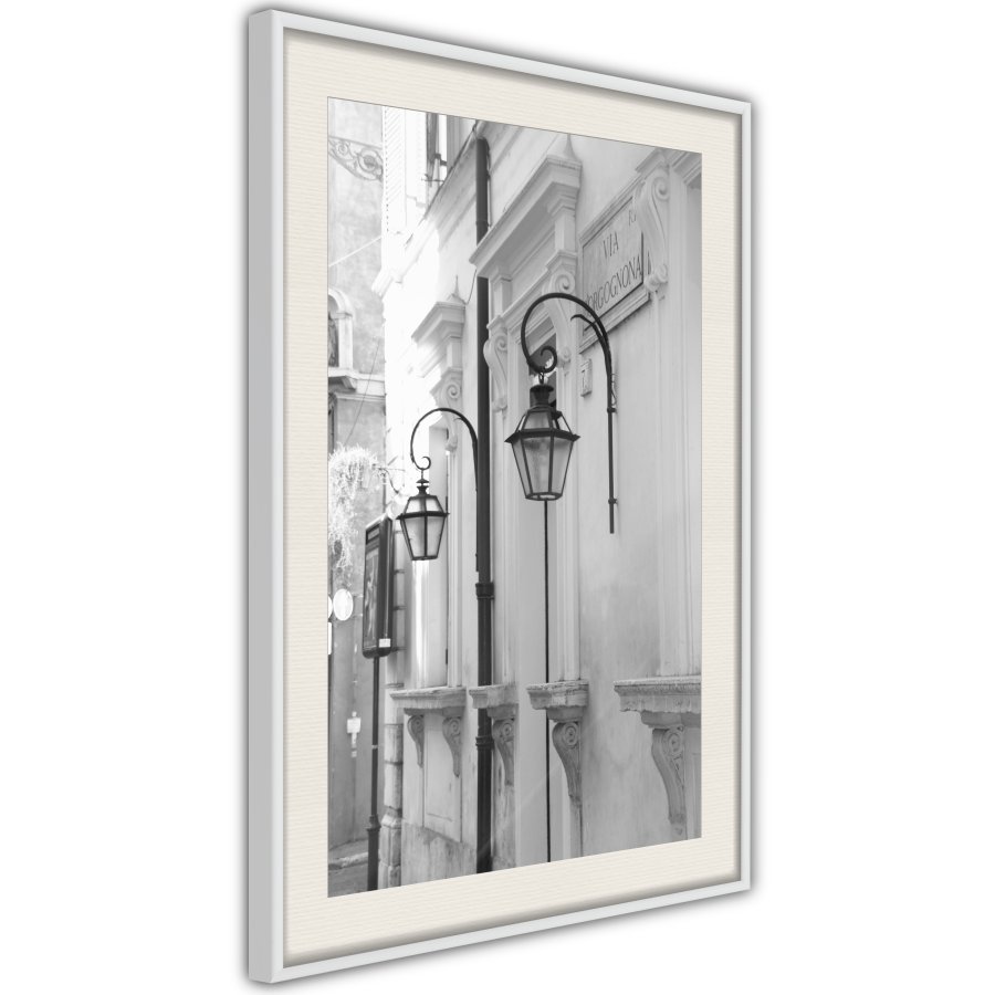 ARTGEIST Plakat med ramme - Old Town's Charm